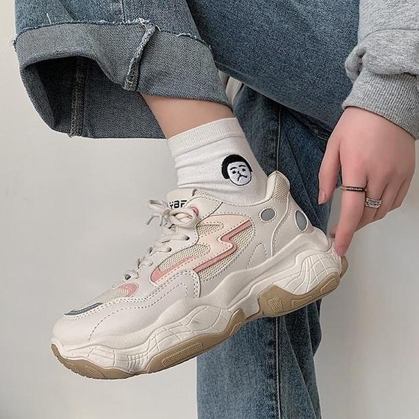 カジュアルダッドシューズ 3225-beige/35(22.5cm)_お取り寄せ322511-画像4-韓国ファッション通販POPREA［ポップリア］