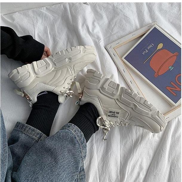 厚底ダッドスニーカー 3228-ivory/35(22.5cm)_お取り寄せ32286-画像2-韓国ファッション通販POPREA［ポップリア］