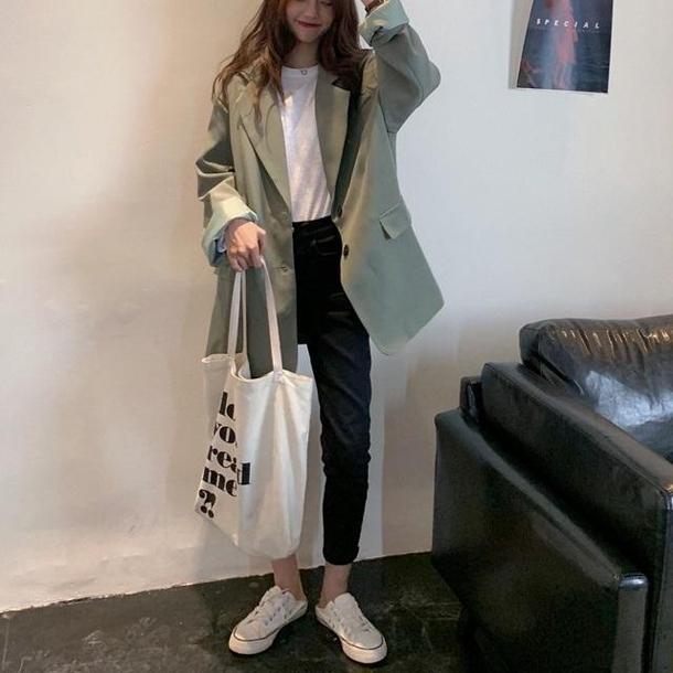 くすみカラージャケット 3236-お取り寄せ3236-画像4-韓国ファッション通販POPREA［ポップリア］