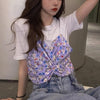 フラワーキャミTee 3650-お取り寄せ3650-画像7-韓国ファッション通販POPREA［ポップリア］