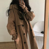 オーバーサイズトレンチコート 3817-brown/S_お取り寄せ38171-画像1-韓国ファッション通販POPREA［ポップリア］