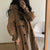 オーバーサイズトレンチコート 3817-brown/S_お取り寄せ38171-画像1-韓国ファッション通販POPREA［ポップリア］