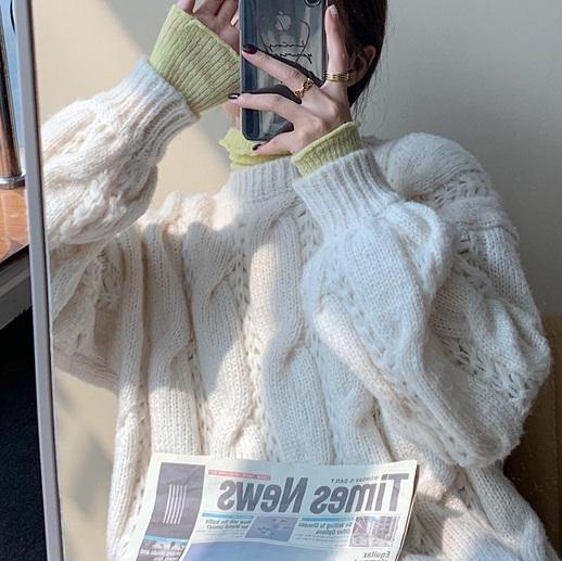 マスタードイエロータートルインナー 3842-お取り寄せ3842-画像10-韓国ファッション通販POPREA［ポップリア］