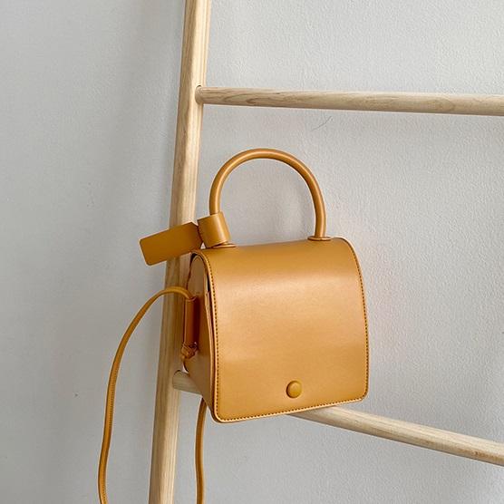 ハンドル付ショルダーバッグ 3857-yellow_お取り寄せ38574-画像5-韓国ファッション通販POPREA［ポップリア］