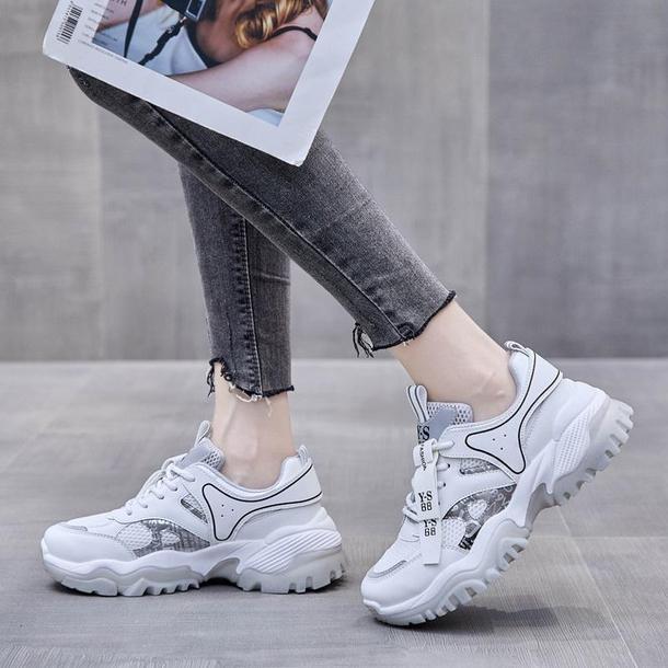 カジュアルアグリーシューズ 3889-gray/36(23.0cm)_お取り寄せ38891-画像2-韓国ファッション通販POPREA［ポップリア］