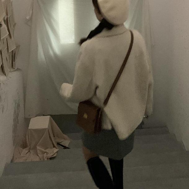 シングルショートコート 4007-お取り寄せ4007-画像7-韓国ファッション通販POPREA［ポップリア］