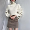 タートルネックリブニット 4050-ivory_お取り寄せ40503-画像3-韓国ファッション通販POPREA［ポップリア］