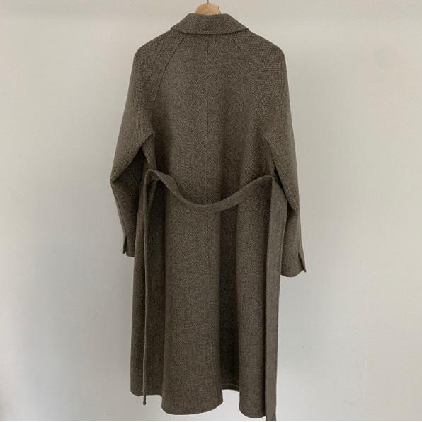 シングルブレストステンコート 4076-お取り寄せ4076-画像11-韓国ファッション通販POPREA［ポップリア］