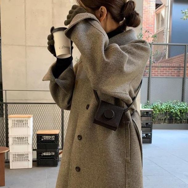 シングルブレストステンコート 4076-お取り寄せ4076-画像3-韓国ファッション通販POPREA［ポップリア］