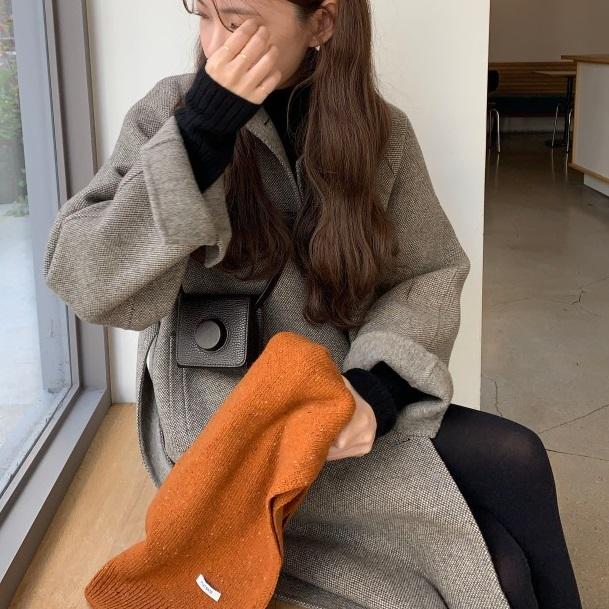 シングルブレストステンコート 4076-お取り寄せ4076-画像5-韓国ファッション通販POPREA［ポップリア］