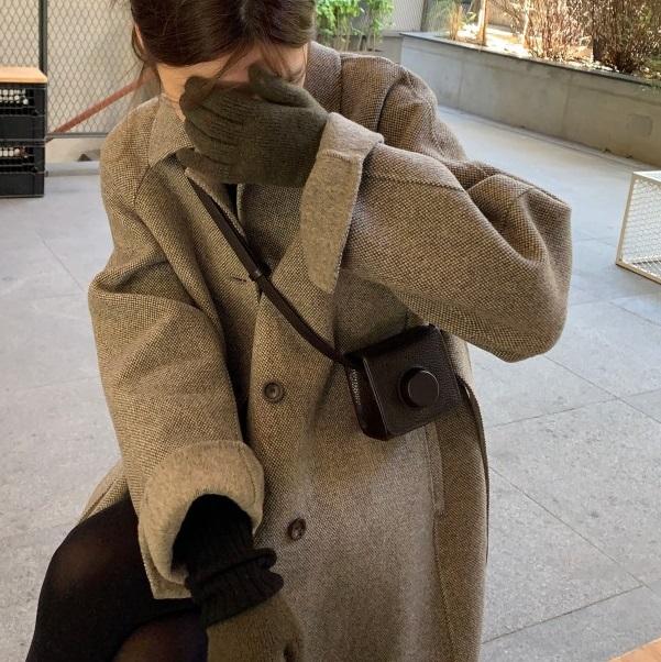 シングルブレストステンコート 4076-お取り寄せ4076-画像8-韓国ファッション通販POPREA［ポップリア］