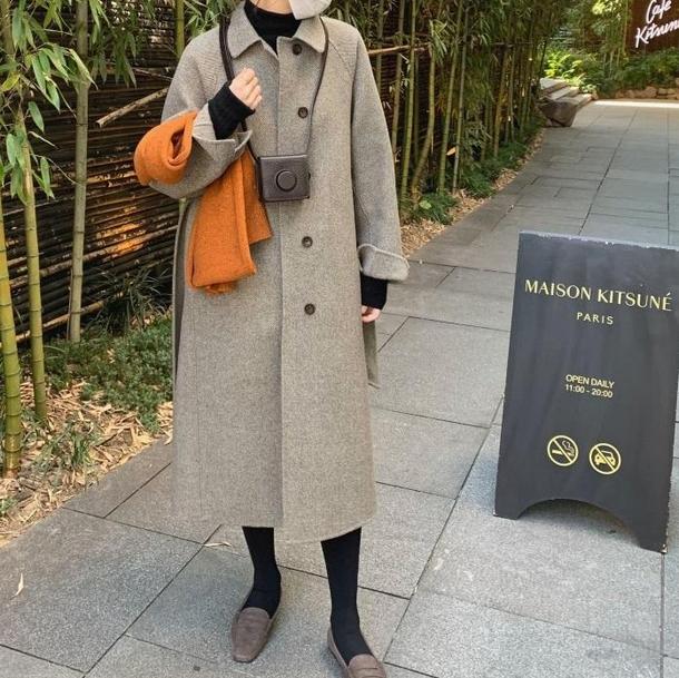 シングルブレストステンコート 4076-お取り寄せ4076-画像9-韓国ファッション通販POPREA［ポップリア］