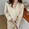 ルーズコットンドットパジャマ 4109-お取り寄せ4109-画像3-韓国ファッション通販POPREA［ポップリア］
