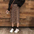 カジュアルレオパードスカート 4155-お取り寄せ4155-画像1-韓国ファッション通販POPREA［ポップリア］