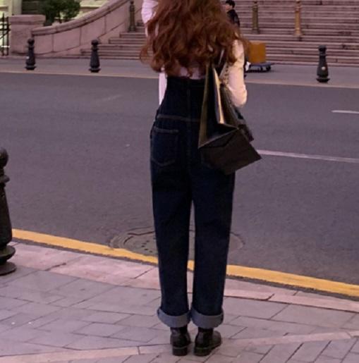 デニムステッチオーバーオール 4211-お取り寄せ4211-画像6-韓国ファッション通販POPREA［ポップリア］