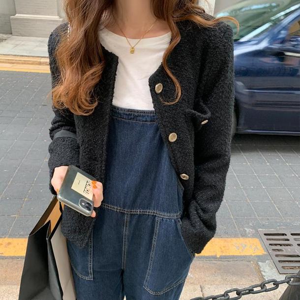 デニムステッチオーバーオール 4211-お取り寄せ4211-画像9-韓国ファッション通販POPREA［ポップリア］