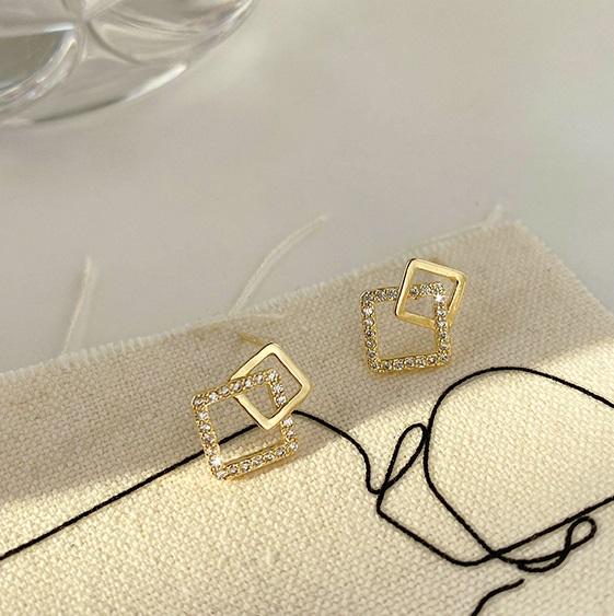 ジオメトリックピアス 4257-お取り寄せ4257-画像10-韓国ファッション通販POPREA［ポップリア］