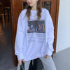 カジュアルプリントホワイトロンTee 4258-お取り寄せ4258-画像8-韓国ファッション通販POPREA［ポップリア］