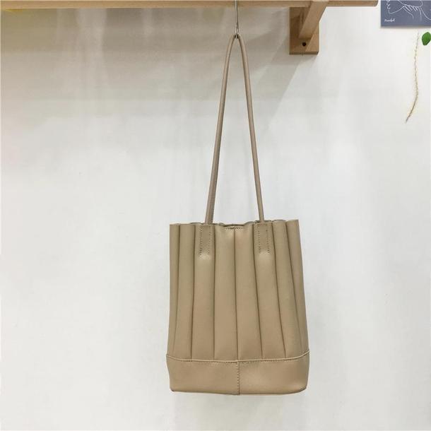 バケットトートバッグ 4480-ivory_お取り寄せ44804-画像5-韓国ファッション通販POPREA［ポップリア］