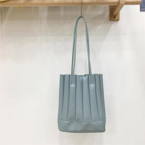バケットトートバッグ 4480-blue_お取り寄せ44805-画像6-韓国ファッション通販POPREA［ポップリア］