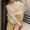 レース袖ニットプルオーバー 4740-ivory_お取り寄せ4740-画像9-韓国ファッション通販POPREA［ポップリア］