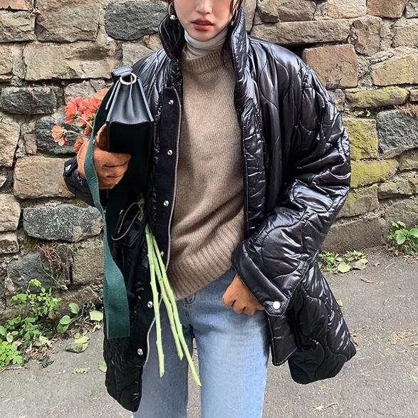 ラウンドネックベーシックニットケープ 4741-brown_お取り寄せ4741-画像7-韓国ファッション通販POPREA［ポップリア］