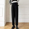コーデュロイハイウエストパンツ 4755-S/black_お取り寄せ47554-画像8-韓国ファッション通販POPREA［ポップリア］