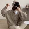 ダッフルツイストニットカーディガン 4774-S/moca_お取り寄せ47744-画像11-韓国ファッション通販POPREA［ポップリア］