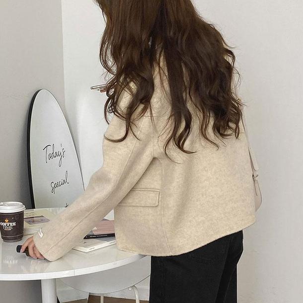 即納 ounce コート　ショートコート　ウール　韓国　オンス 即納 ounce コート ショートコート ウール 韓国 オンス セール