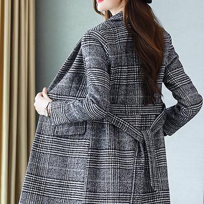 グレンチェックジャケットセットアップ 4798-お取り寄せ4798-画像2-韓国ファッション通販POPREA［ポップリア］