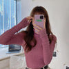 裏パイルシフォンレースタートルネック 4805-pink_お取り寄せ48055-画像21-韓国ファッション通販POPREA［ポップリア］