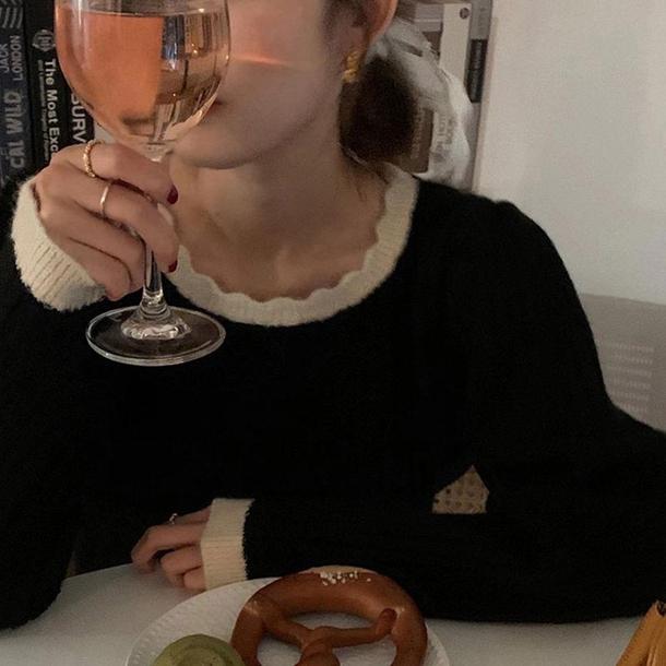 あったかシンプルリブショートニット 4853-black_お取り寄せ48533-画像16-韓国ファッション通販POPREA［ポップリア］