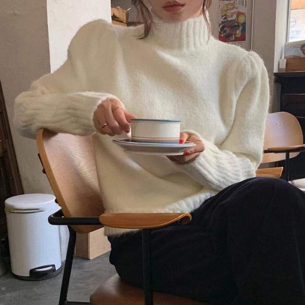 ふんわりハイネックニット 4890-画像6-POPREA