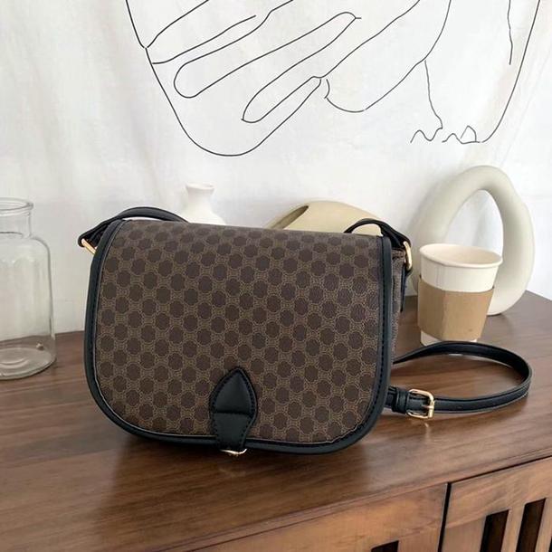 シンプルラウンドショルダーバッグ 4893-black_お取り寄せ48932-画像10-韓国ファッション通販POPREA［ポップリア］