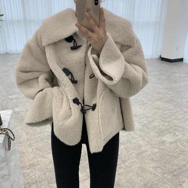 ボアダッフルコート 4912-お取り寄せ4912-画像10-韓国ファッション通販POPREA［ポップリア］