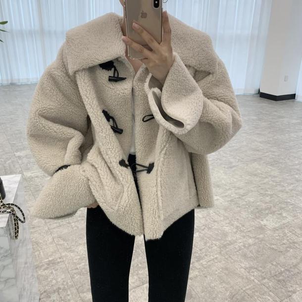 ボアダッフルコート 4912-お取り寄せ4912-画像11-韓国ファッション通販POPREA［ポップリア］