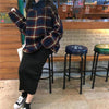 ハイネックチェックニット 4929-お取り寄せ4929-画像6-韓国ファッション通販POPREA［ポップリア］