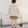 セーラーカラーショートコート 4955-ivory_お取り寄せ4955-画像11-韓国ファッション通販POPREA［ポップリア］