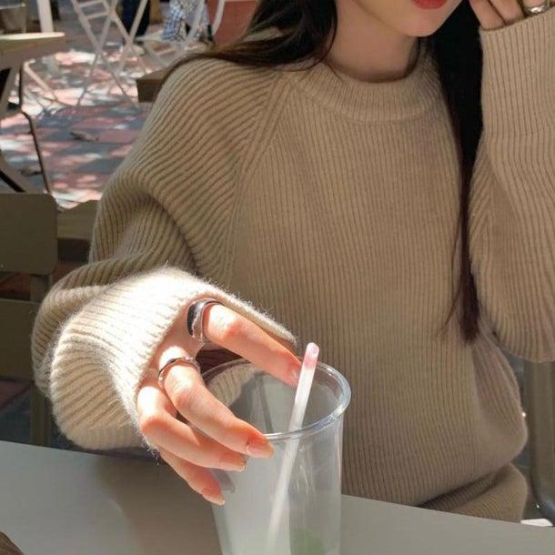 カジュアルシックスカートニットアップ 4988-お取り寄せ4988-画像14-韓国ファッション通販POPREA［ポップリア］