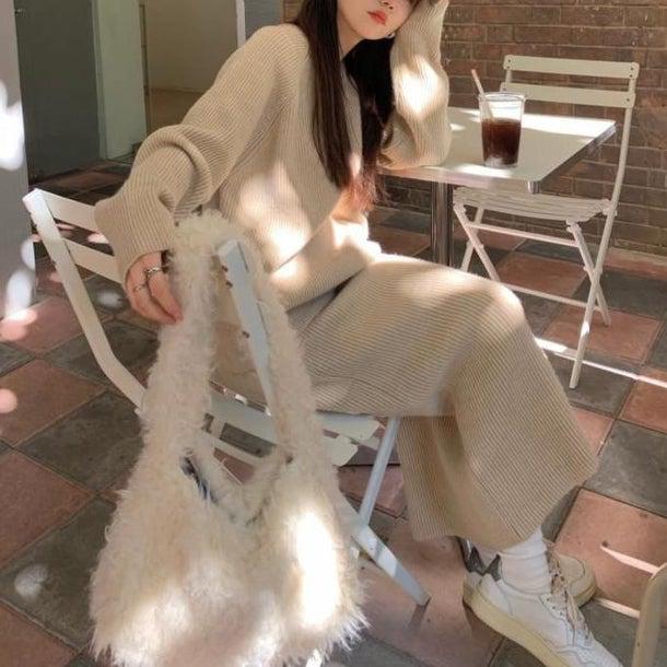 カジュアルシックスカートニットアップ 4988-お取り寄せ4988-画像22-韓国ファッション通販POPREA［ポップリア］