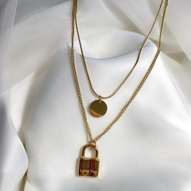 ダブルチェーンチタンネックレス 5065-お取り寄せ5065-画像8-韓国ファッション通販POPREA［ポップリア］