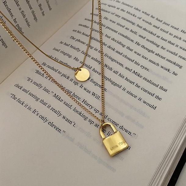 ダブルチェーンチタンネックレス 5065-お取り寄せ5065-画像9-韓国ファッション通販POPREA［ポップリア］