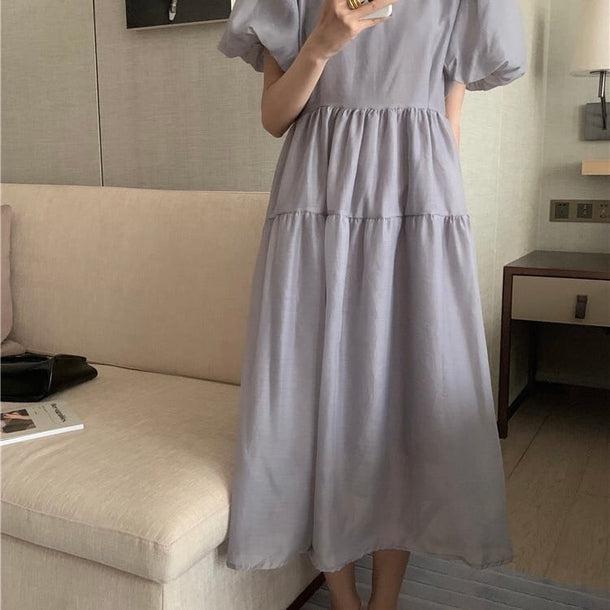 ふんわりプリンセスワンピース 5093-お取り寄せ5093-画像13-韓国ファッション通販POPREA［ポップリア］