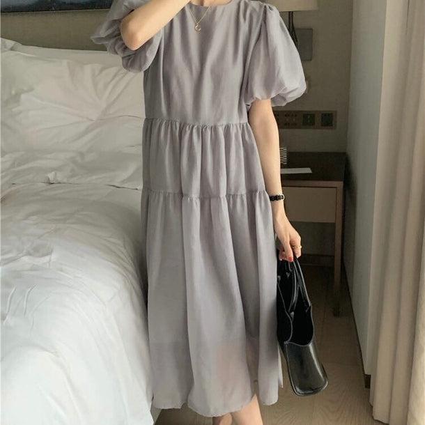 ふんわりプリンセスワンピース 5093-お取り寄せ5093-画像14-韓国ファッション通販POPREA［ポップリア］