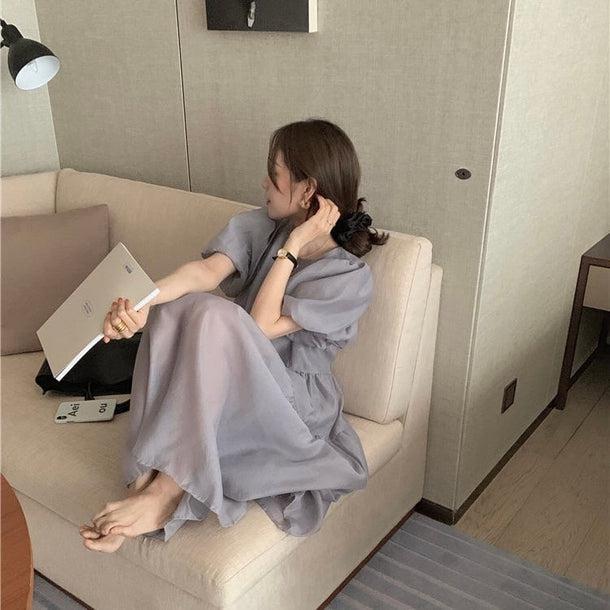 ふんわりプリンセスワンピース 5093-お取り寄せ5093-画像17-韓国ファッション通販POPREA［ポップリア］