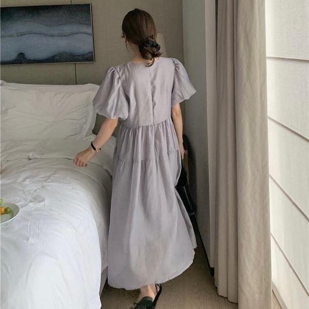 ふんわりプリンセスワンピース 5093-お取り寄せ5093-画像18-韓国ファッション通販POPREA［ポップリア］