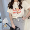 くまちゃんTシャツ 5103-ivory_お取り寄せ51032-画像2-韓国ファッション通販POPREA［ポップリア］