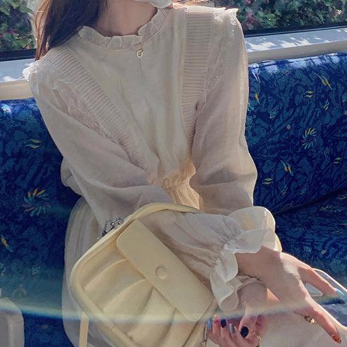 ハイネックAラインワンピース 5175-お取り寄せ5175-画像10-韓国ファッション通販POPREA［ポップリア］