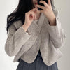 ライトグレーノーカラーショートジャケット 5223-gray_お取り寄せ5223-画像7-韓国ファッション通販POPREA［ポップリア］