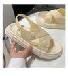 クロスストラップサンダル 5290-cream/38(24.0cm)～39(24.5cm)_お取り寄せ52902-画像3-韓国ファッション通販POPREA［ポップリア］